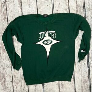 Vintage New York Jets 1990s NFL Football Pullover Jumper 90s Sweatshirt